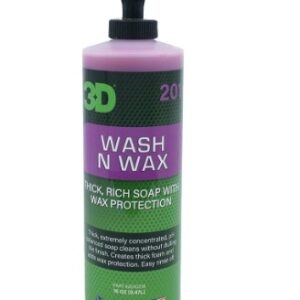 شامبو وغسول السيارات مع شمع واقٍ